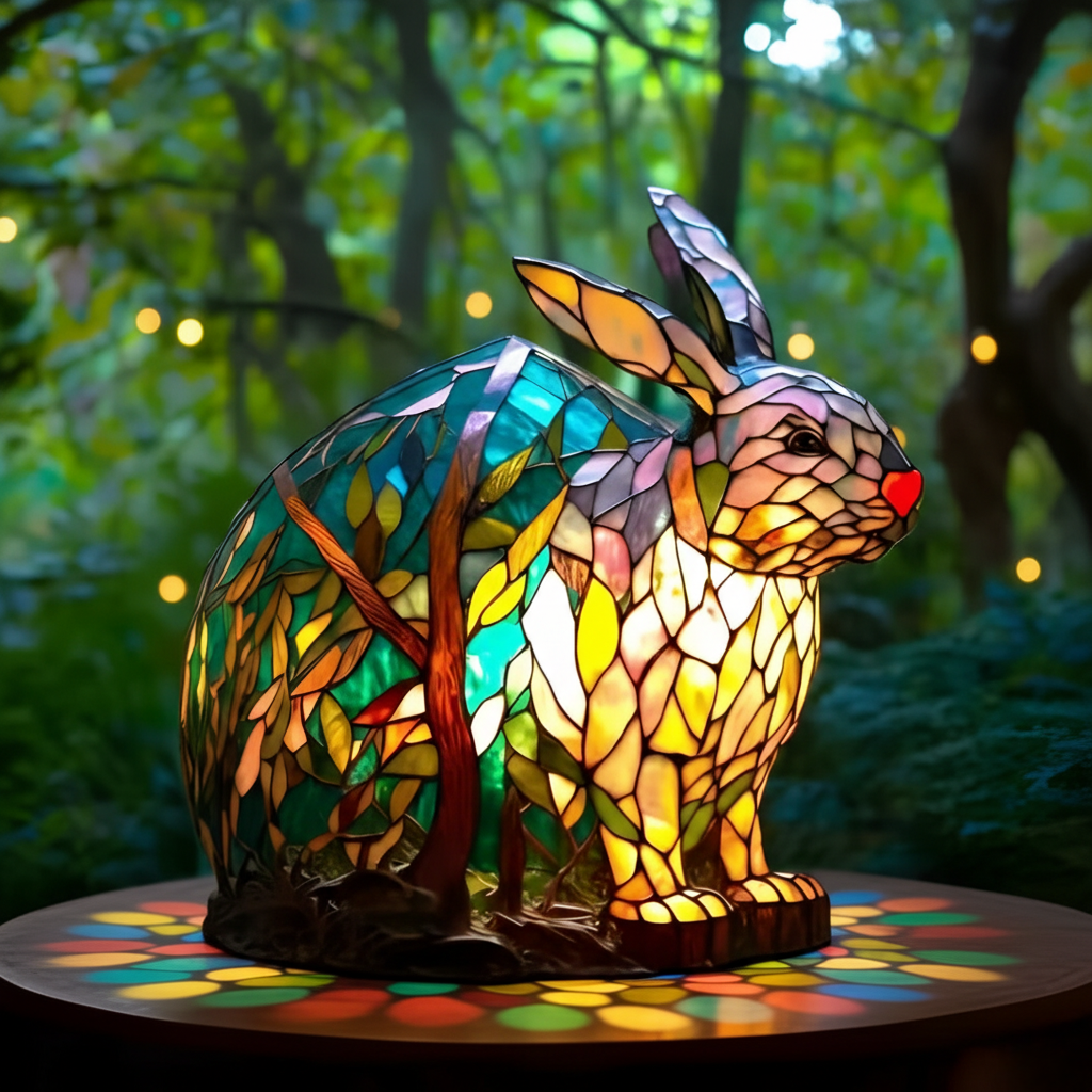 Colourful Bunny by Noppie
